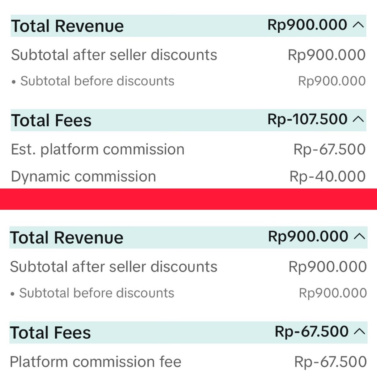 jenis barang sama, potongan berbeda😭
gimana ini <a href="/tokopedia/">Tokopedia</a> ?