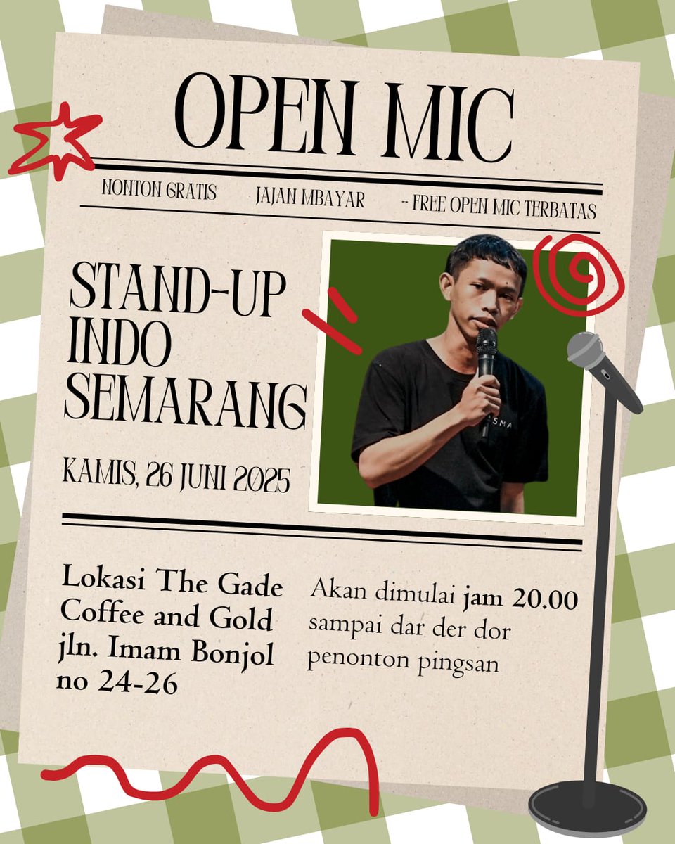 Besok malem banget sob,siapa tau ada yang kangen info hahahihi👍😁