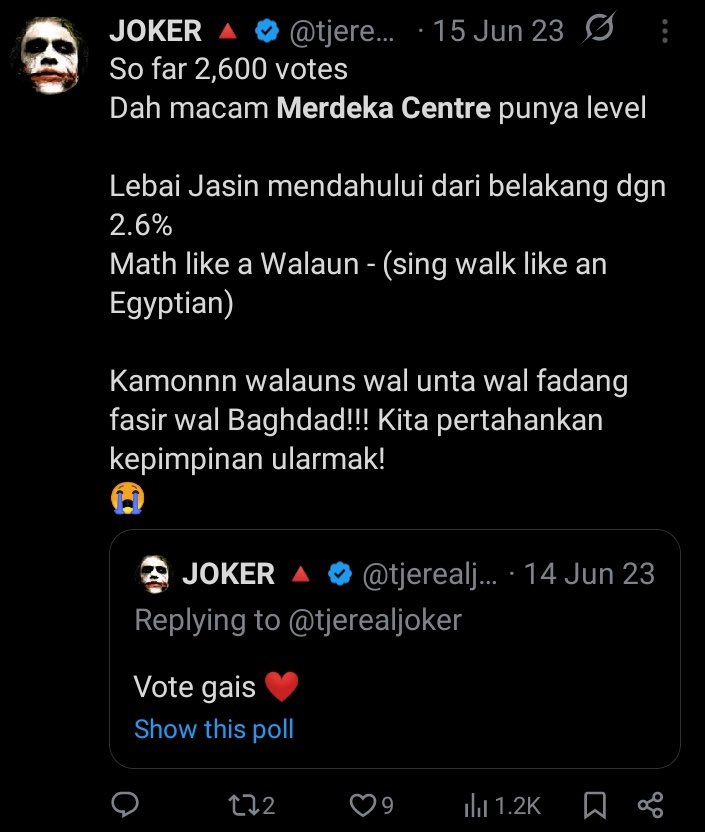 mohd_afiq22's tweet photo. @tjerealjoker Dulu dan sekarang https://t.co/yWw0uOdoOA