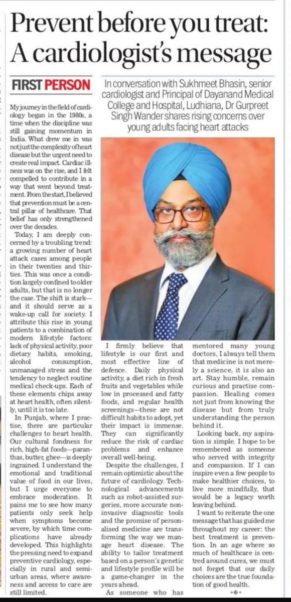 Dr Gurpreet S Wander tweet media