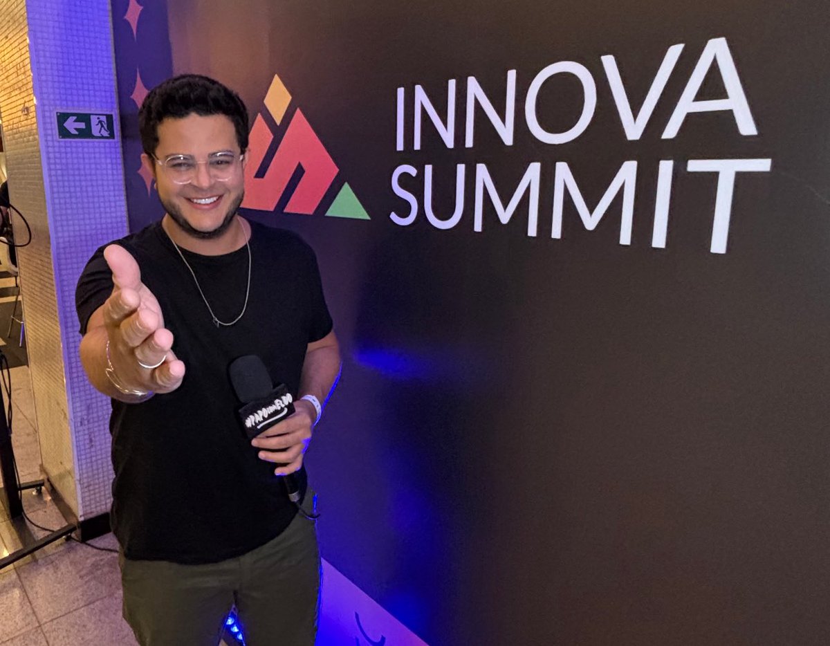 eldogomes's tweet photo. Começou o Innova Summit 2025!
E o Papo com Eldo está mostrando tudo: inovação, IA, startups, protagonismo feminino e muito mais.
#InnovaSummit #PapoComEldo #Inovação #FuturoAgora #Startups https://t.co/47XEk8M0y0