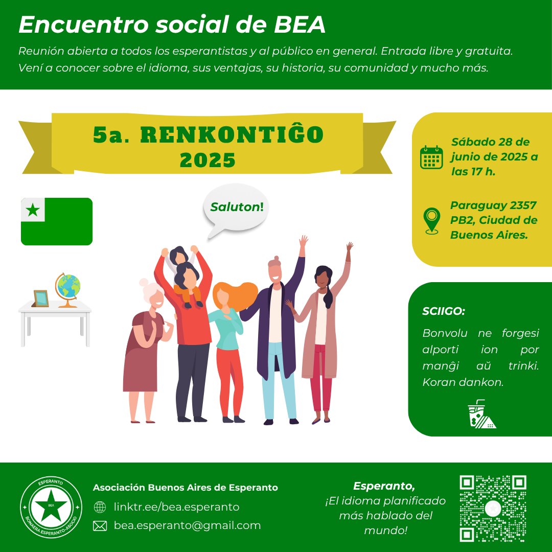Asociación Buenos Aires de Esperanto (BEA) (@bea_esperanto) on Twitter photo 