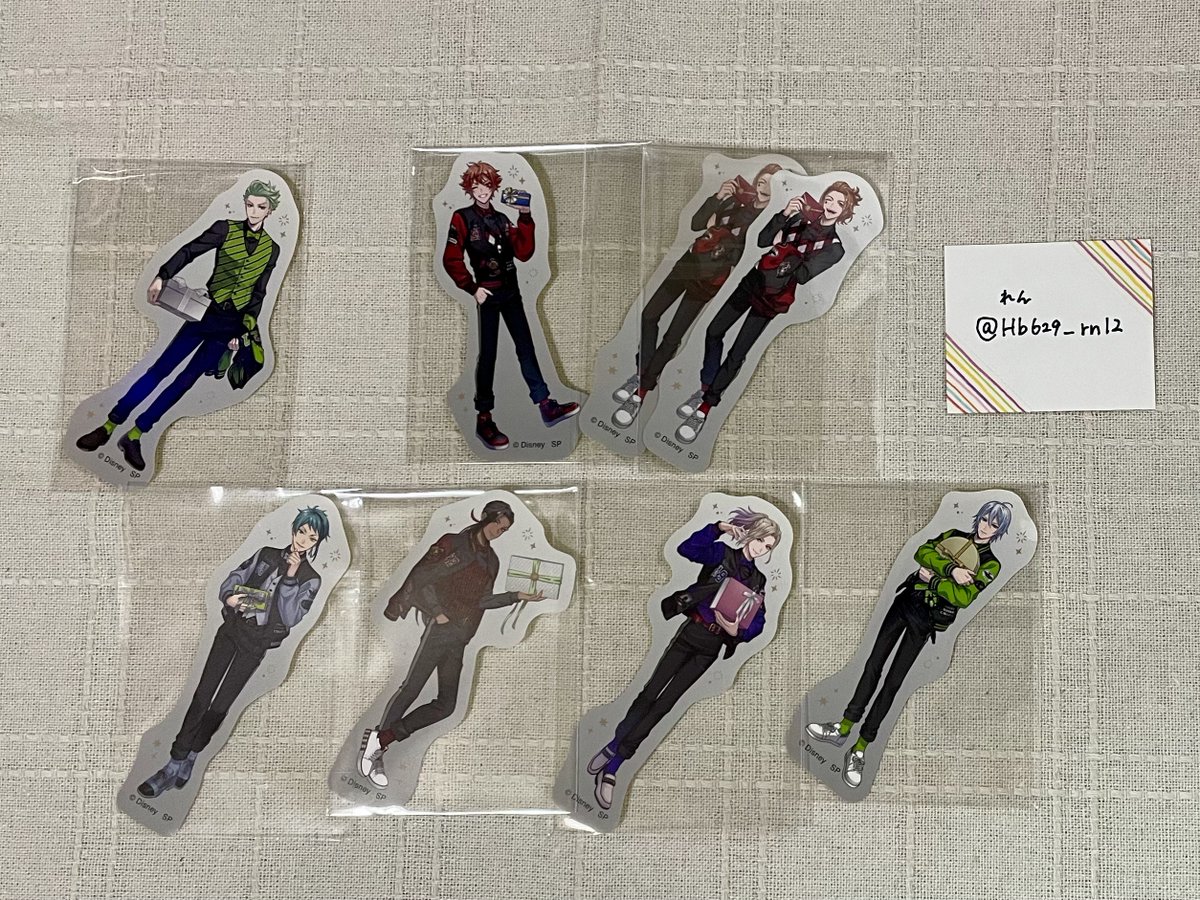 ツイステ 交換 譲渡 ぺたコレクション

譲:ホロ…セベク
N…エース、ケイト×2、ジェイド、☆ジャミル、ヴィル、☆シルバー

求:アズール(ホロ、N)、フロイド(N)or定価

ホロ⇔ホロでの交換、Nの無印は定価で譲渡可能
大阪市内手渡し
お気軽にお声がけください