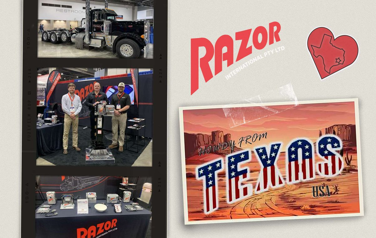 RazorInt's tweet image. It was a pleasure working alongside XACTT and meeting so many new faces at the Texas Truck Show.
We’re now back home in Melbourne, Australia. Straight into building, testing, and packing your orders.
From our warehouse to you, no matter how far!