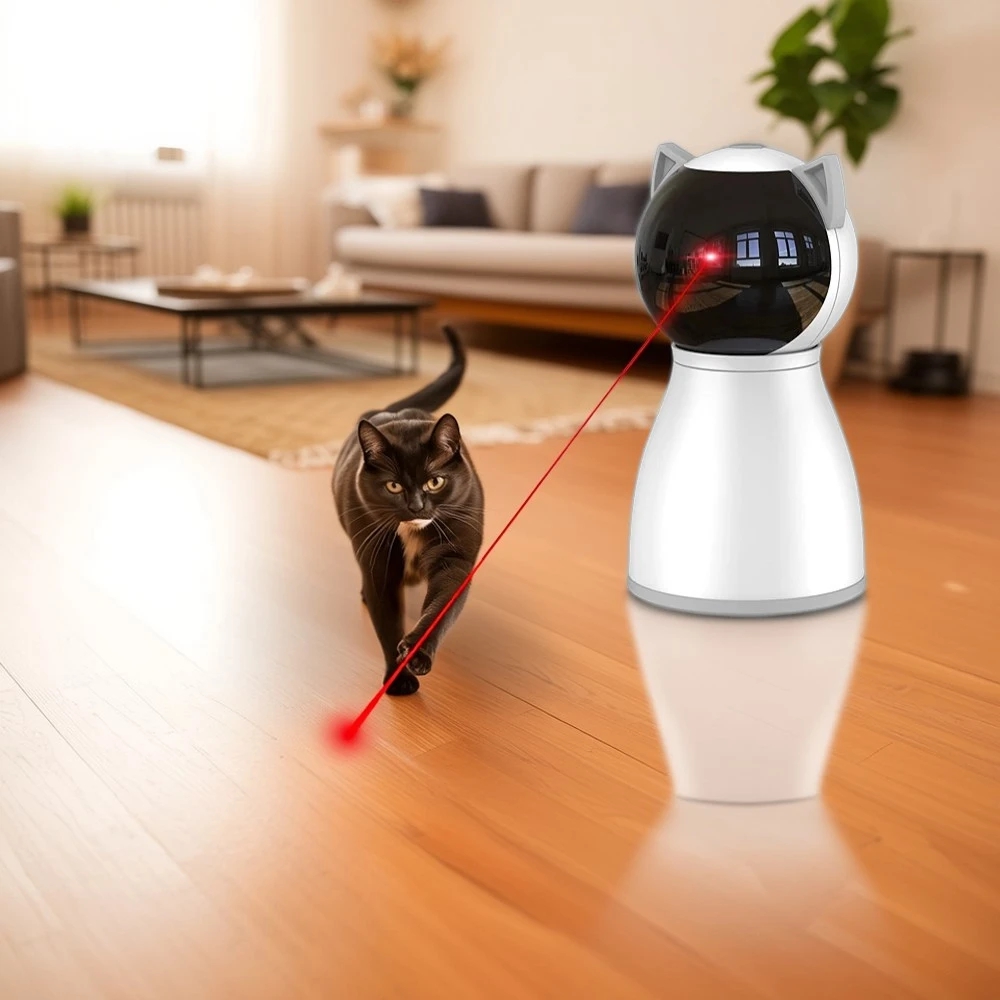 Upickpickstore's tweet image. Your indoor cat deserves fun too! This motion-activated laser toy automatically gets your kitty moving and playing.
No effort needed, just pure entertainment.
🛒 Shop now 👉 upickpickstore.com/products/inter…
#cattoy #laserpointer #interactivecat #catfun #petplaytime
