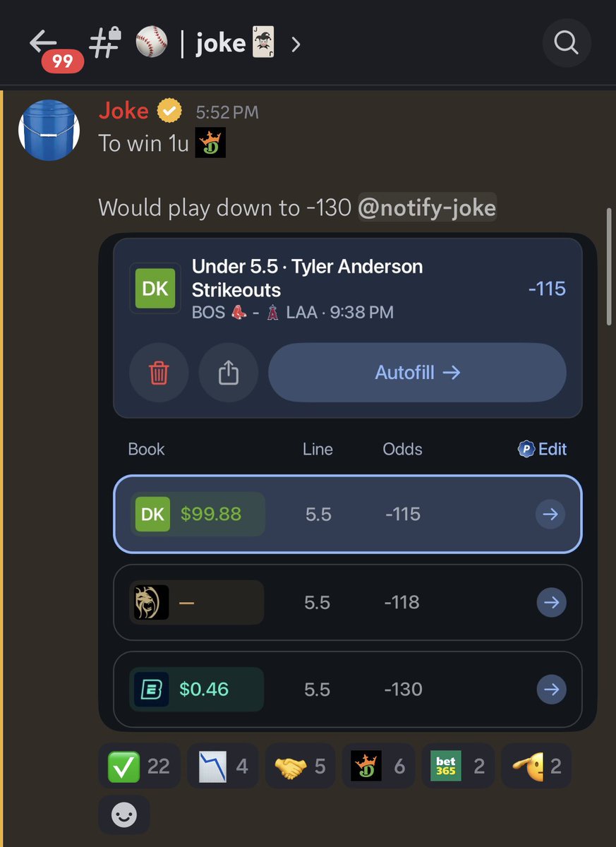 Jokeeee_'s tweet photo. LETS. KEEP. FIGHTING. 

-115✅
+140✅
+350✅
+480✅
+532✅
+3800✅

+17.99u today and over $15,000 in profit  🫡

https://t.co/osaIoi3ifd use code “MLB25” for 25% off! 

Code expires in 24 hours https://t.co/IwZB3DT69g
