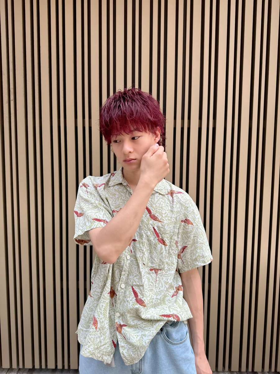 zonopi0615's tweet photo. ブリーチなしレッドカラー✖️マッシュウルフ🐺

夏おすすめ！！ https://t.co/e7g2eWF99h