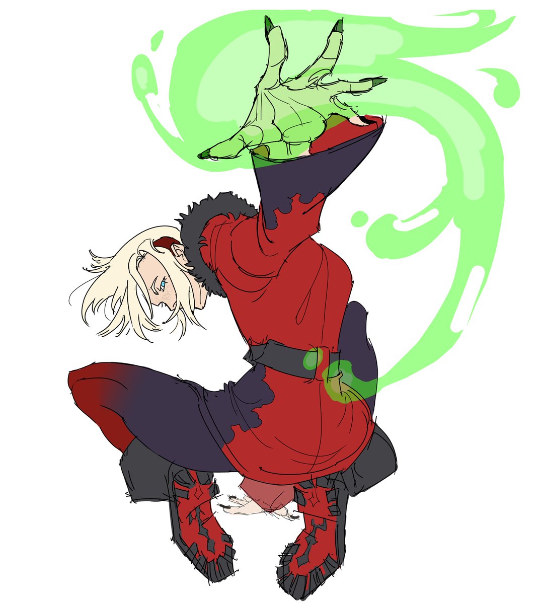 That pose was just TOO sick to not draw for myself. Credit to @/NOIIIZUU for the inspo!