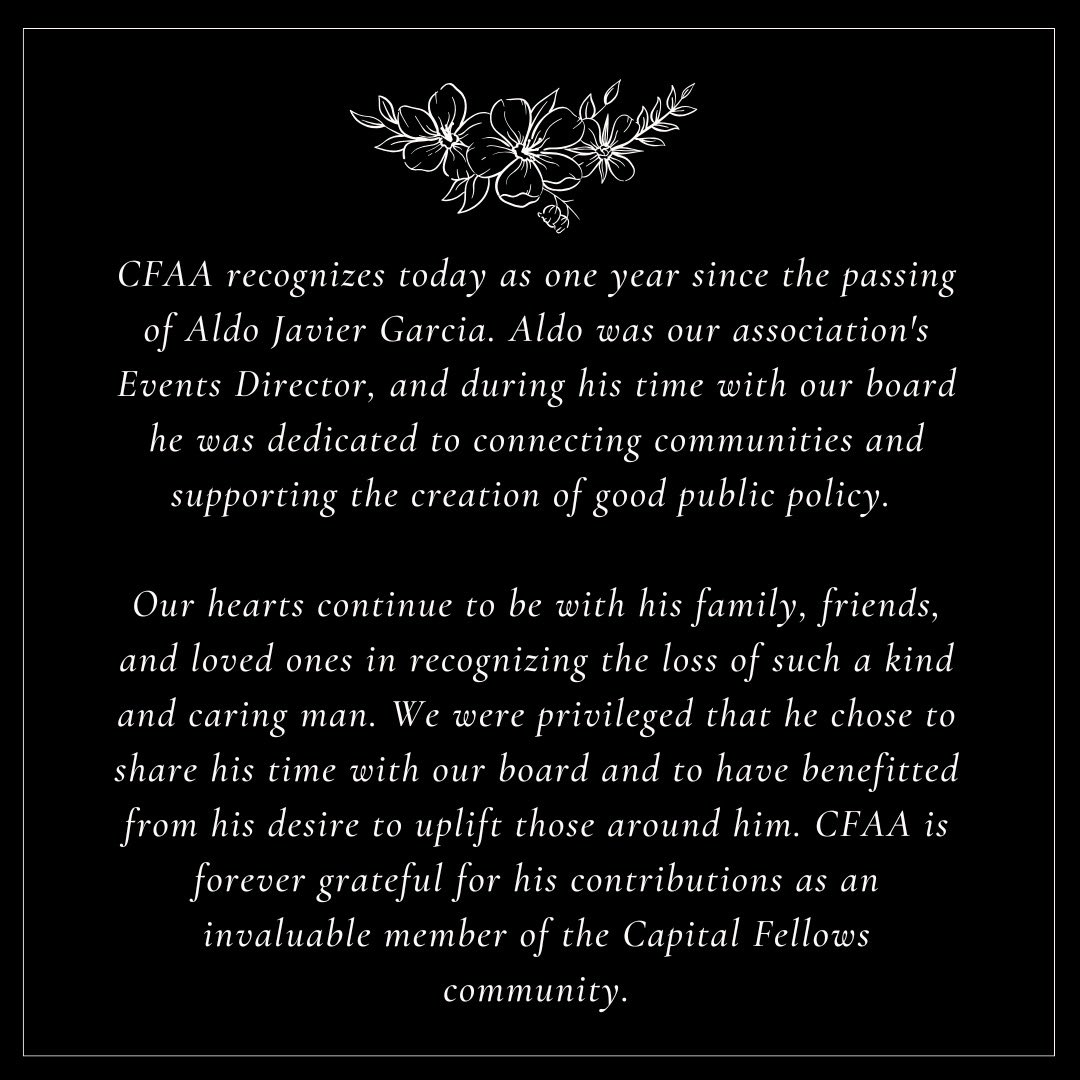 Capital Fellows Alumni Association (@capfellowsalum) on Twitter photo 