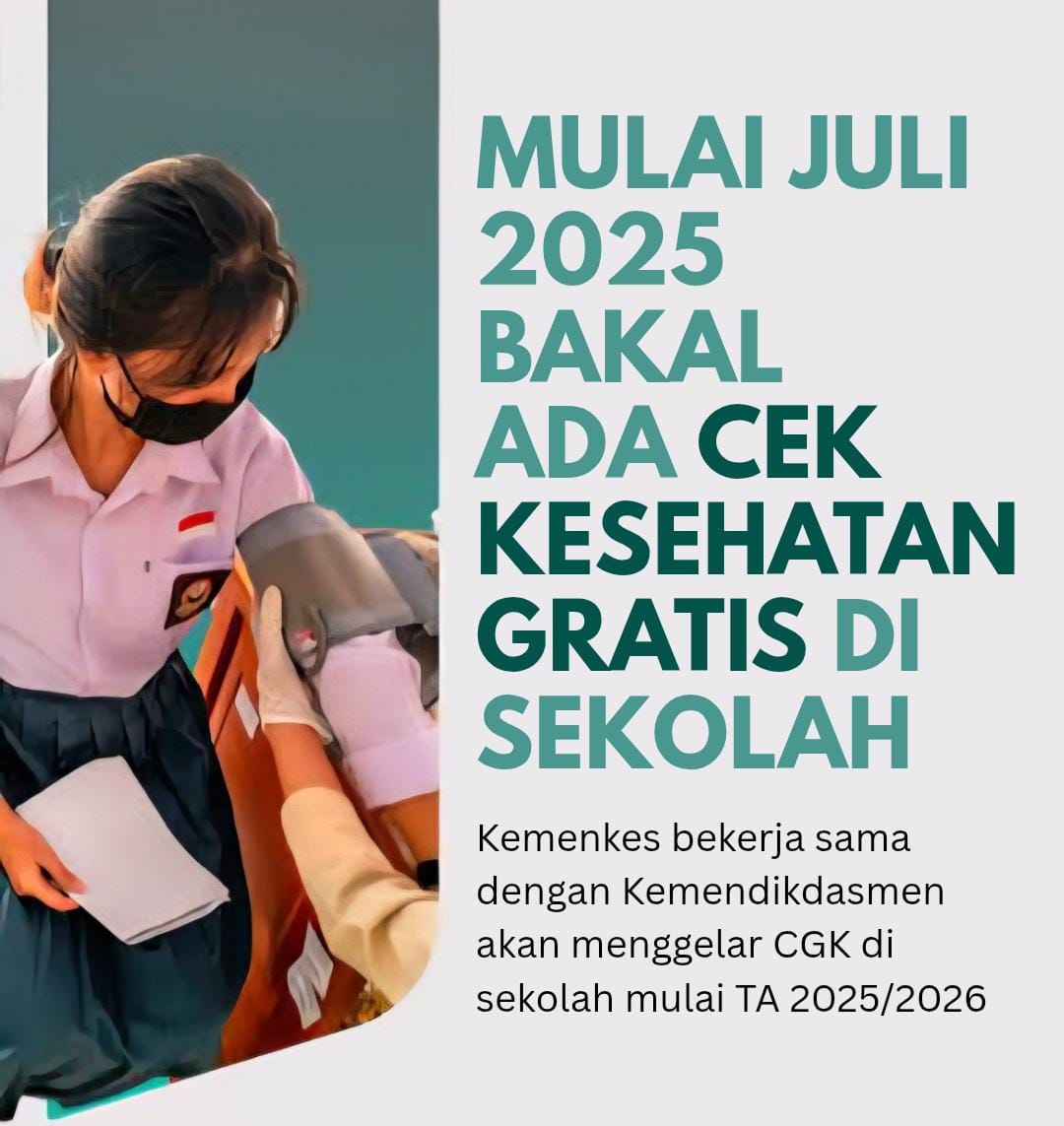 geenrals's tweet photo. Support abis sama keputusan Presiden Prabowo, cek kesehatan gratis di sekolah bikin hidup makin aman #CekKesehatanGratisSekolah https://t.co/LCPWPuPfRB