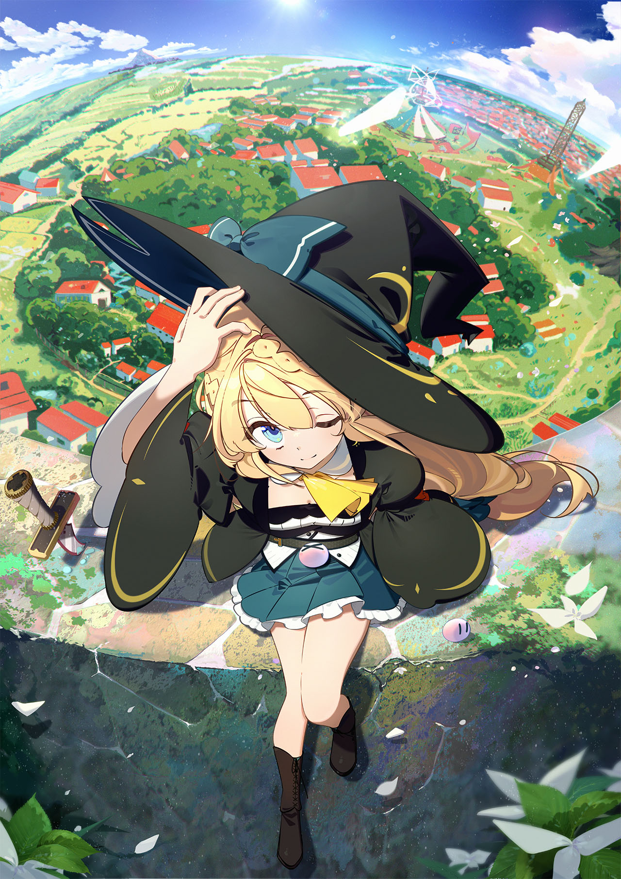 ゆうひ　未知なる冒険　デジタル　300枚 TVアニメ『スライム倒して300年、知らないうちにレベルMAXになっ