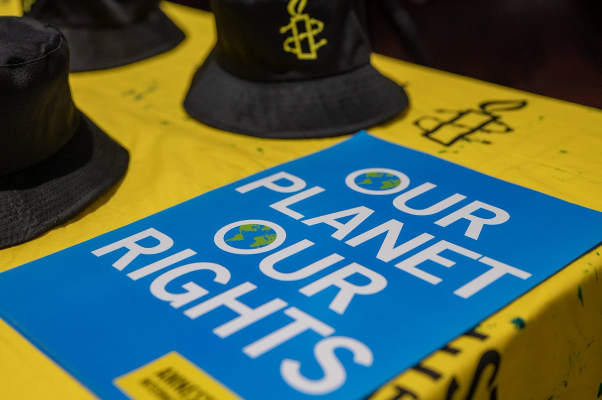 OUR PLANET! 🌍 OUR RIGHTS !✊

#ClimateJusticeNow!🌍✊