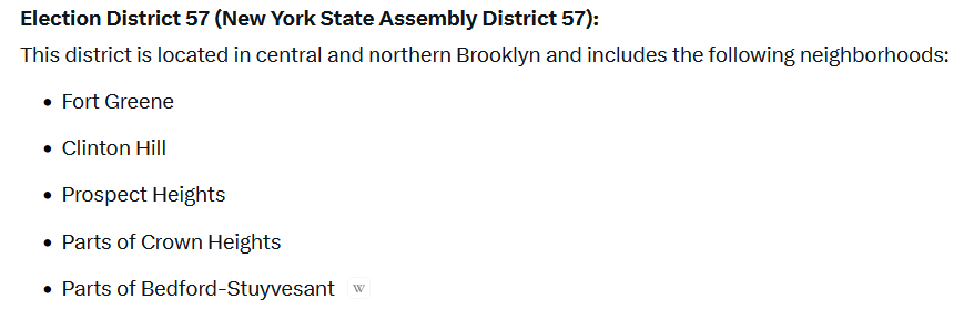 Opportunitweet's tweet photo. Mamdani received the most votes from District 57 and 52 in Brooklyn. If you are at all familiar with NYC, this will come as no surprise. (source linked below)
Allow me to present the craziest people in America: https://t.co/GMYsYuI1KX