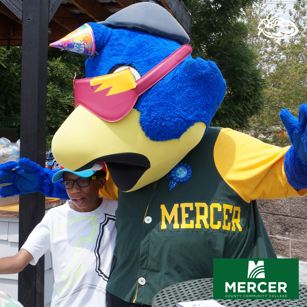 Trenton Thunder⚡ (@trentonthunder) on Twitter photo Throwback to when <a href="/MercerCollege/">Mercer County Community College</a> gave Boomer his very own Mercer Jersey! Throwback to when <a href="/MercerCollege/">Mercer County Community College</a> gave Boomer his very own Mercer Jersey!