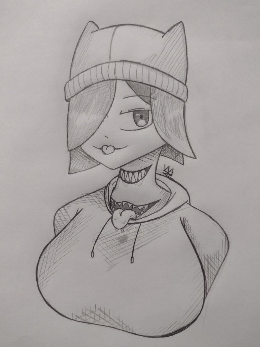 WA_VaOfTa's tweet photo. Three Mouth, I'm going to remake this on digital https://t.co/LqqEYKQu1j