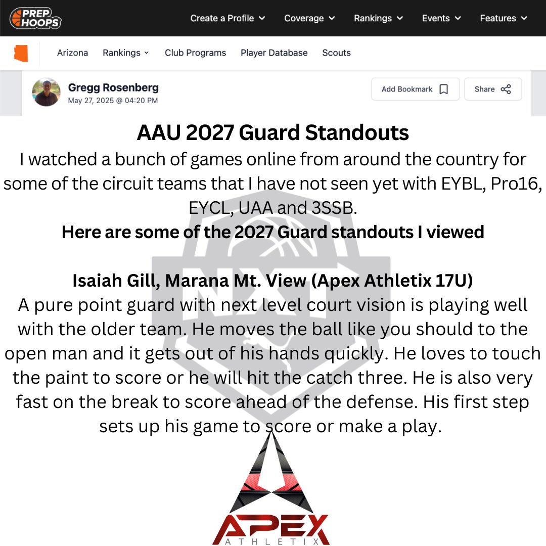 APEX ATHLETIX (@apexathletixaz) on Twitter photo 