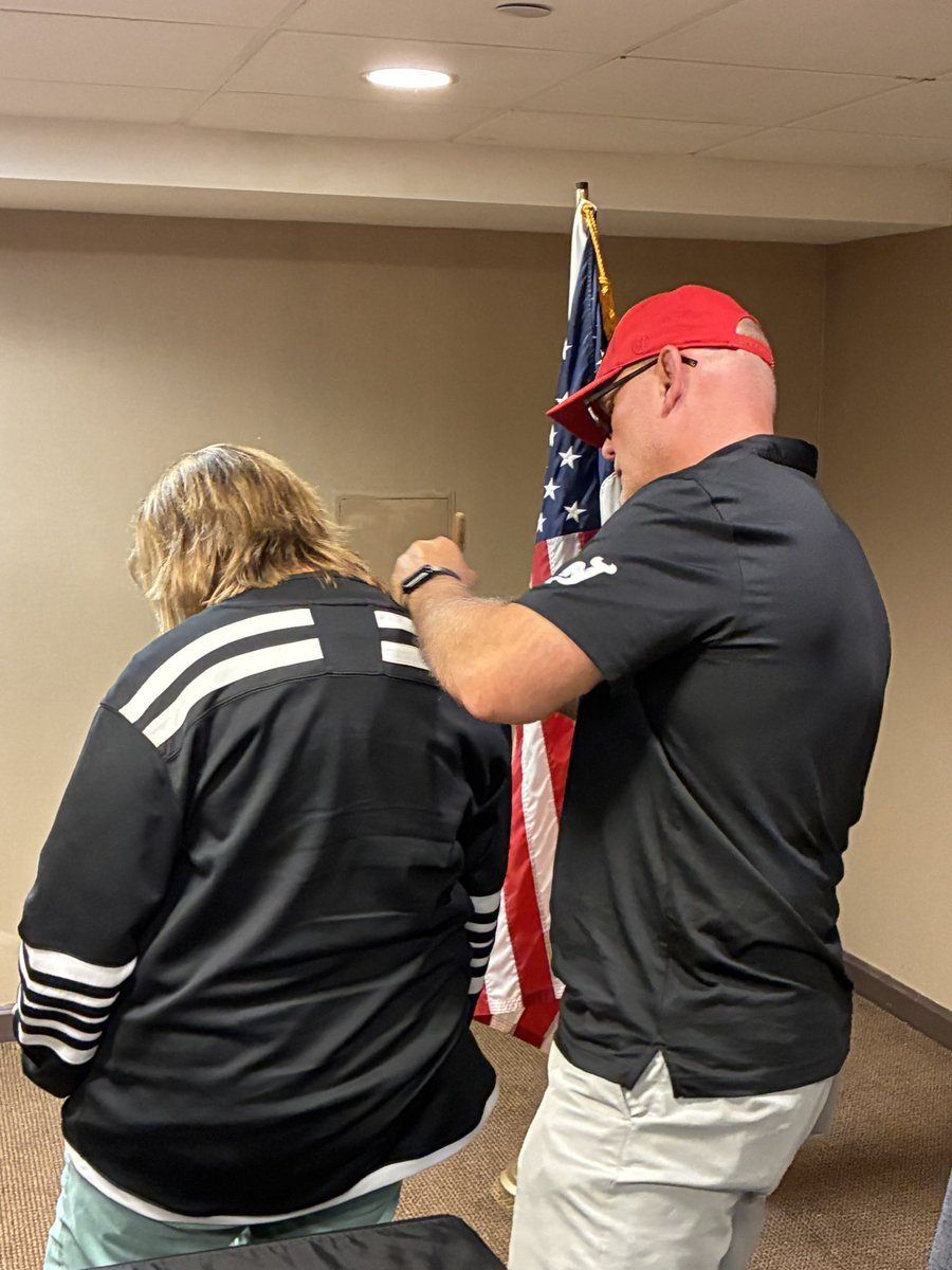 NJDevilsFanClub's tweet photo. Thanks to @KenDaneykoMSG for speaking with our members at our June General Meeting and sticking around after to take some pictures and sign some autographs. We appreciate you being such a great friend and supporter to our club.
#DevilsFanClub #NJDevils https://t.co/B2U2YKCK8l