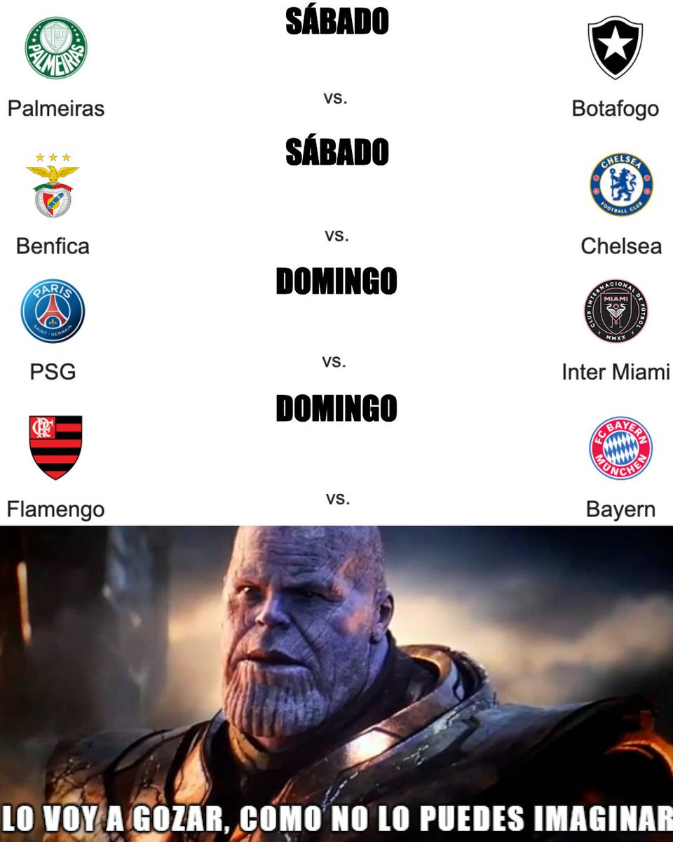 Este fin de semana empiezan los octavos de final del Mundial de Clubes. HERMOSA LOCURA.