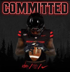 After multiple conversations with head coach Arne Ferguson, I am extremely blessed, excited , and grateful to have committed to Western Oregon ! Go Wolves !