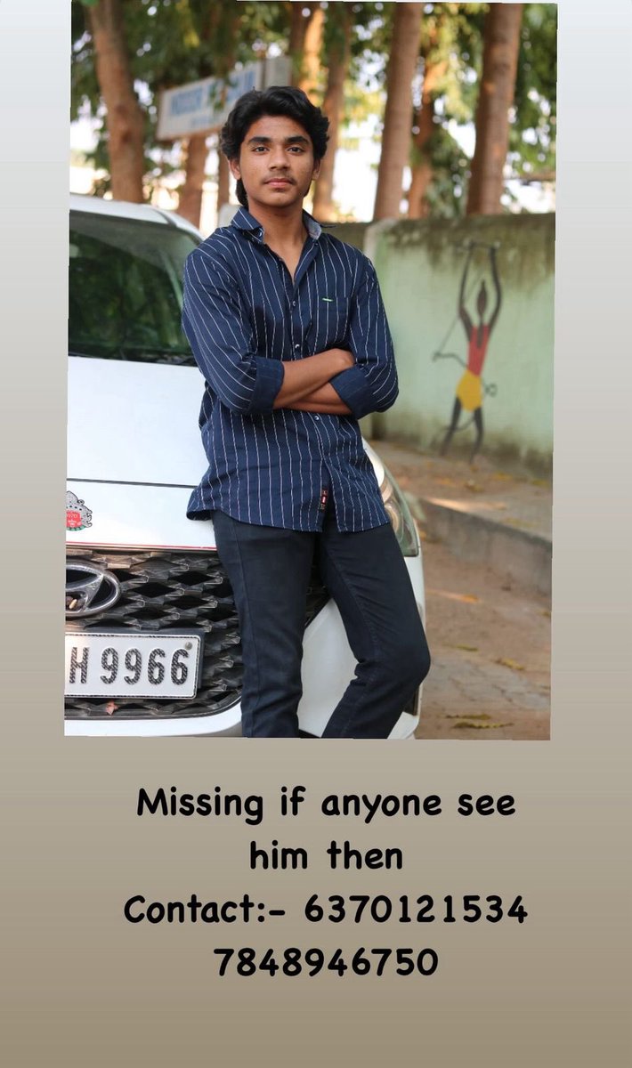sudheer5720's tweet photo. Hi Everyone,

One of my relative’s son is missing from yesterday.

He belongs to Rayagada, Orissa.

Kindly help to share and retweet this!

@odisha_police https://t.co/btpzkYCqNN