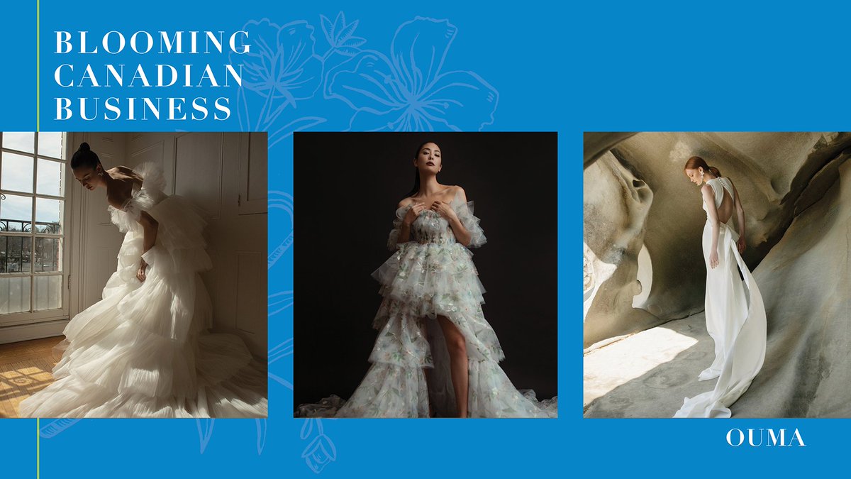 Ou Ma is the owner, designer, &amp; creative director of OUMA Couture Bridal. Made in Vancouver with a zero-waste approach, each dress is beautiful while transcending cliché. Read her story in Bloom Across Canada.🌼Sub to our newsletter before June 31, 2025 for a chance to win a copy