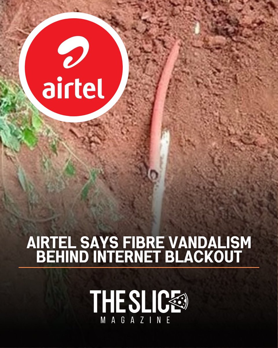 Airtel Malawi links the recent internet blackout to another case of fibre vandalism. Full 𝒅𝒆𝒆𝒕𝒔 via the link below. ⤵️

slicemagazine.net/airtel-blames-…
