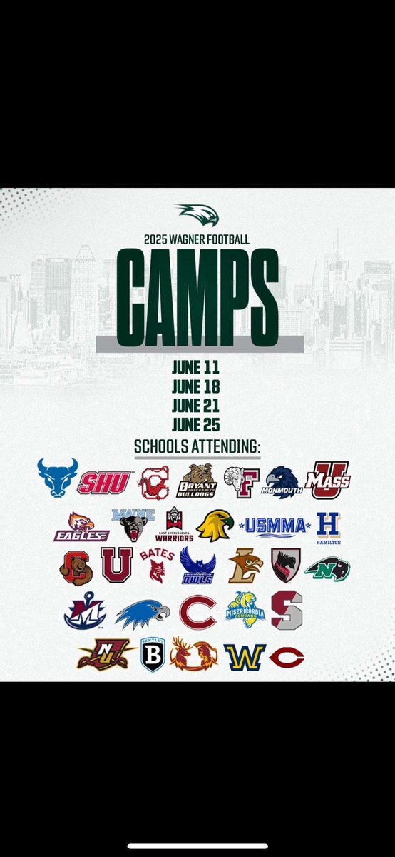 Ardy Mehmedaj (@ardy_mehmedaj) on Twitter photo Excited to be attending <a href="/Wagner_Football/">Wagner College Football</a> Camp tomorrow, can’t wait to show what i can do! Excited to be attending <a href="/Wagner_Football/">Wagner College Football</a> Camp tomorrow, can’t wait to show what i can do!