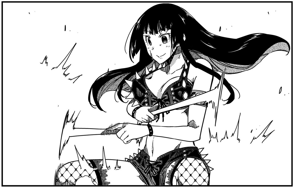 #実は楽器の下まで描いてますシリーズ
この音羽はちゃんと楽器の下まで描いてます!!!!!
演奏中、体の芯に熱が籠って行く感じを伝えられたらと思い描いてましたー!

#ロックレディ
#ロックは淑女の嗜みでして 