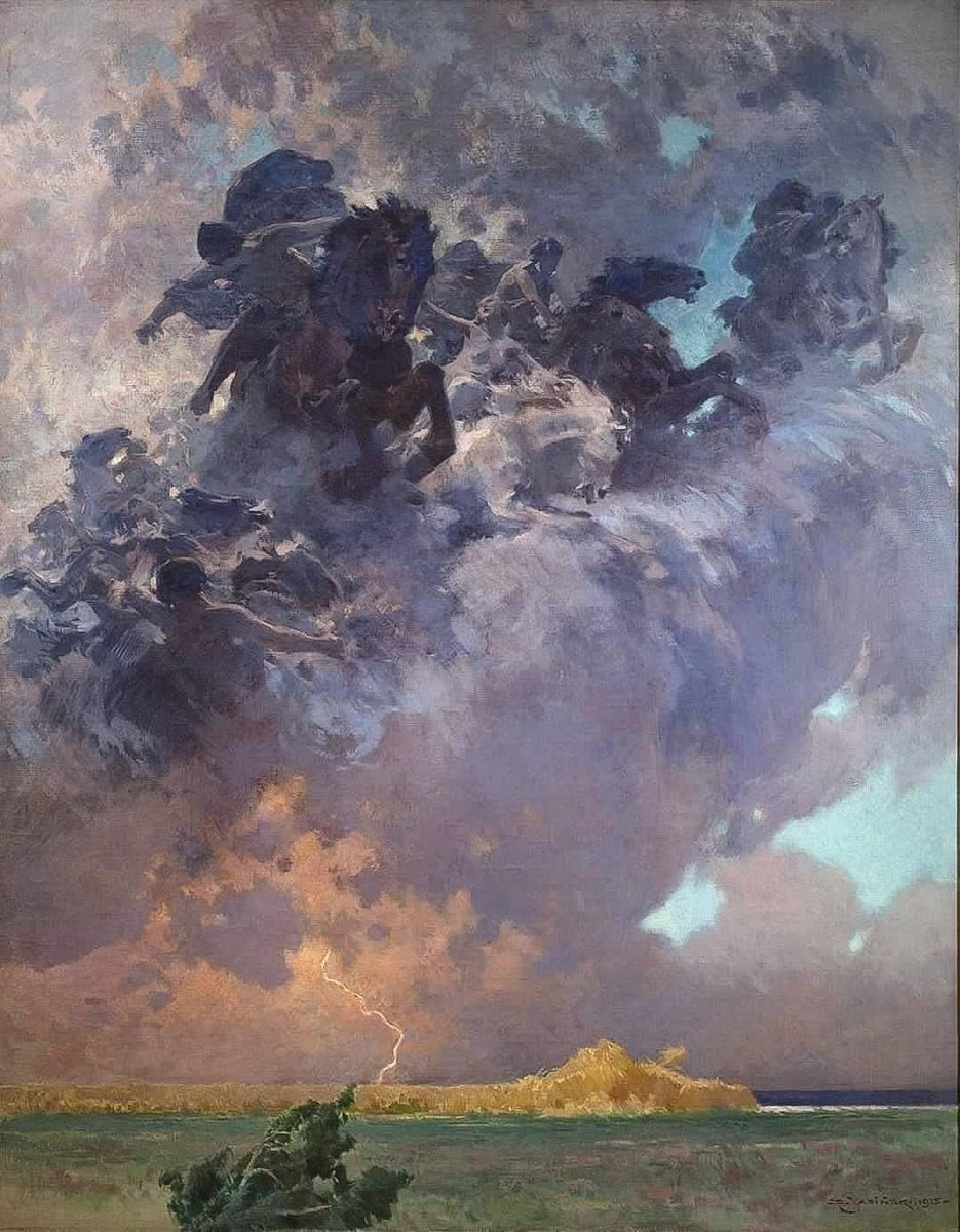Zdzisław Jasiński (1863–1932)
"Tempest", 1925