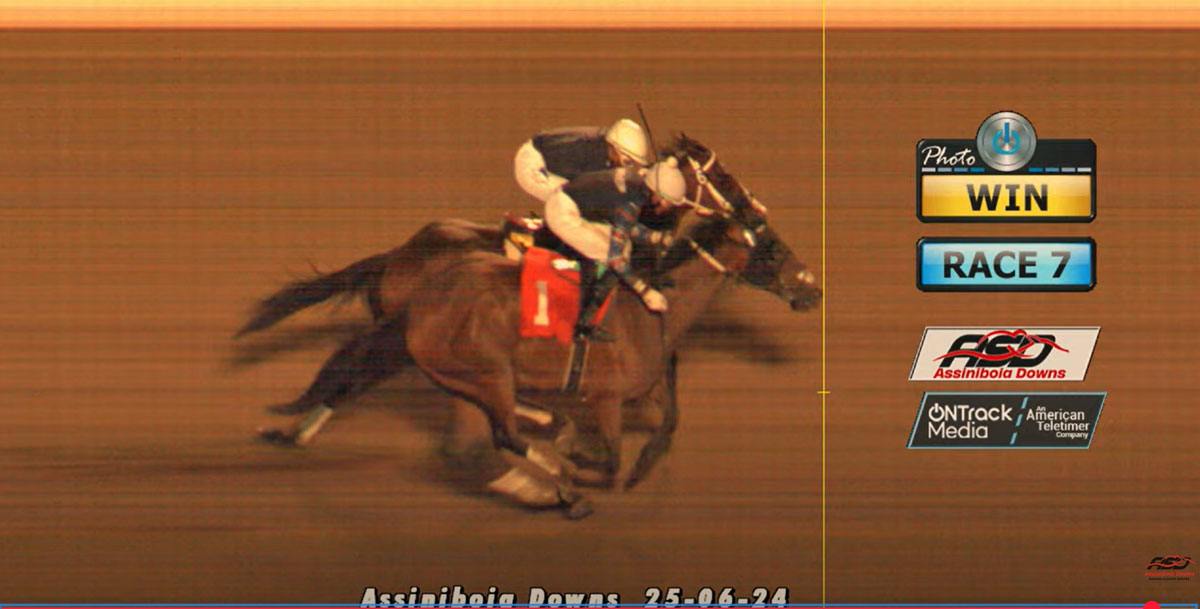 Assiniboia Downs (@assiniboiadowns) on Twitter photo Judo ($7.20) wins a nailbiter in the 7th at ASD, the <a href="/WinnipegNews/">Winnipeg Free Press</a> $50,000 Free Press Stakes for trainer Steve Keplin, Jr. Prayven Badrie up. Congratulations! Great crowd tonight! Thanks everyone! See you tomorrow! Post Time 7:30 PM.
#ASD #ASDowns #AssiniboiaDowns #DoTheDowns Judo ($7.20) wins a nailbiter in the 7th at ASD, the <a href="/WinnipegNews/">Winnipeg Free Press</a> $50,000 Free Press Stakes for trainer Steve Keplin, Jr. Prayven Badrie up. Congratulations! Great crowd tonight! Thanks everyone! See you tomorrow! Post Time 7:30 PM.
#ASD #ASDowns #AssiniboiaDowns #DoTheDowns