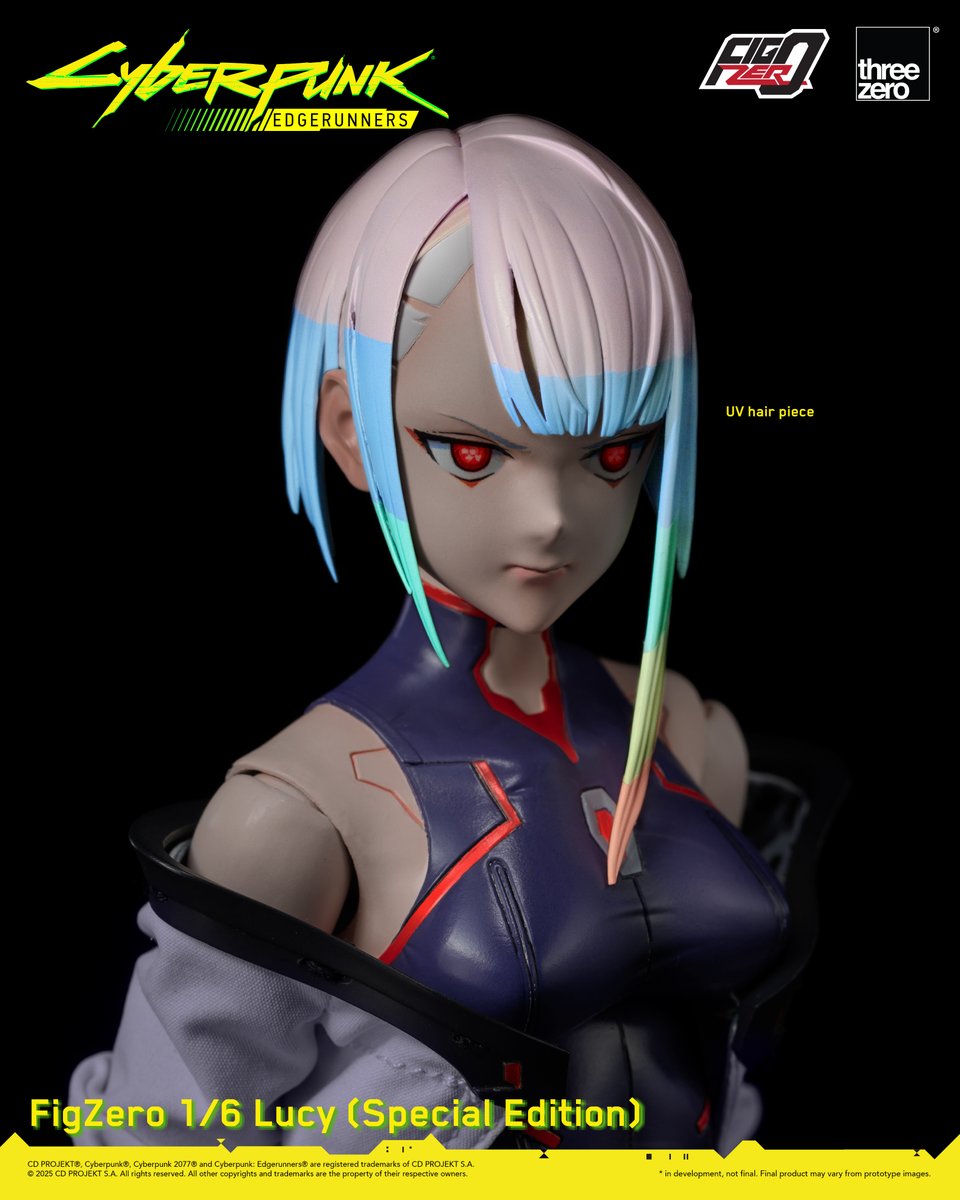 【Pre-order the FigZero 1/6 Lucy NOW!】

FigZero 1/6 Lucy (Standard Edition) and (Special
Edition) are both now available for pre-order at
threezero Store, threezero Tmall, and selected
distribution partners worldwide!

※ The Special Edition is available exclusively at the
