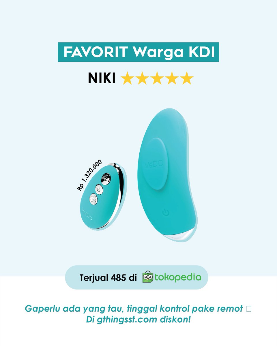gthingsst's tweet photo. Yang ketiga ada NIKI, panty vibrator favorite semua #wargaKDI
cek disini: https://t.co/4nUfKDrdG3 https://t.co/Gpedi6wE8z