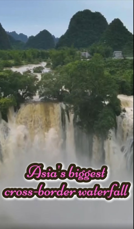 CA_Panorama's tweet photo. The Detian-Ban Gioc Waterfall at the China-Vietnam border is the biggest cross-border waterfall in Asia. It's even more breathtaking after heavy rains. #ChinaTravel #AmazingChina #DetianBanGiocWaterfall

Source：China Xinhua News https://t.co/nJTrrnDNfL