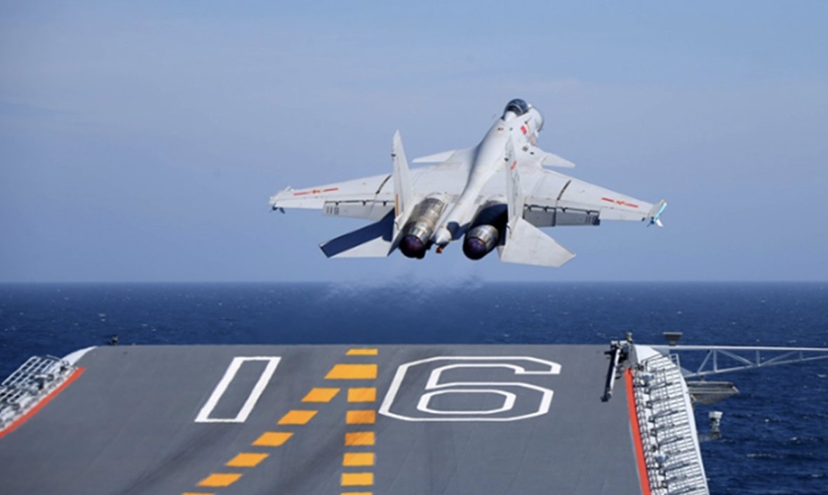 "For decades, they alone [foreign forces] operated over this region [Western Pacific]. Today, we can compete in the same field," said Ke Xuelong, a member of the PLA Navy's carrier-borne aviation force. Hou Haipeng, another member, added, "No matter how strong the enemy is or how