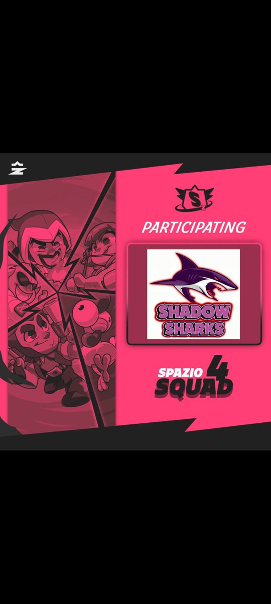 Estamos resurgiendo del fondo del océano para una vez más a dar la talla en estos torneos.
¡vamos shadow sharks 🦈 a por el mundo! 🌍