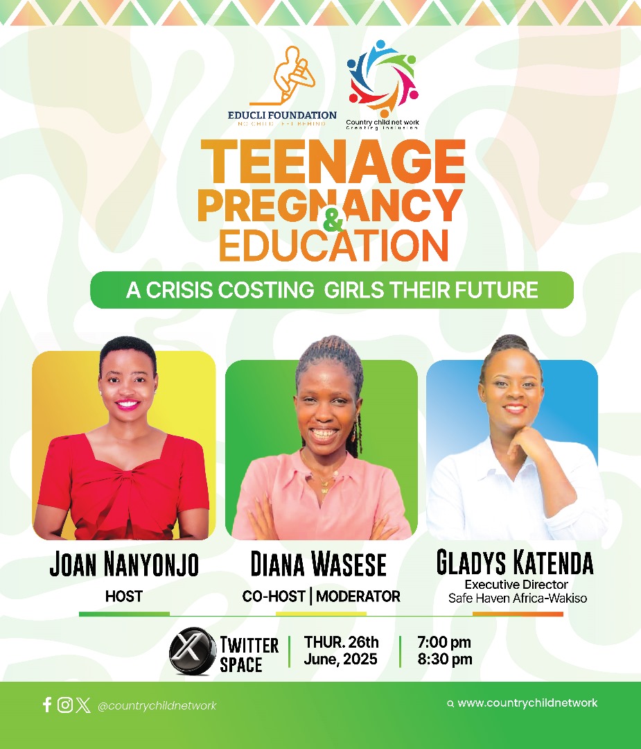 JoanHams's tweet photo. 🚨 Teenage pregnancy is stealing girls' futures!
🎙️ Join us on 26th June | 7:00–8:30 PM for a powerful Twitter space on how it affects education and what we can do.
👩🏫 #TeenagePregnancy #GirlsEducation #TwitterSpace #SaveHerFuture https://t.co/PY8Bh2VXCg