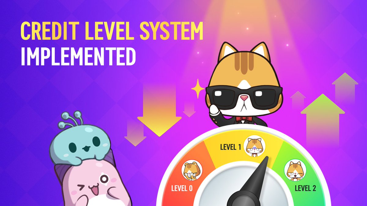Credit Level System is now live as part of our ongoing fight against hacks and macros!
✦ Scalable multi-level KYC
✦ Preemptive hack &amp; macro defense
✦ Smoother experience for real users

New Maplers, set your Credit Level to play!