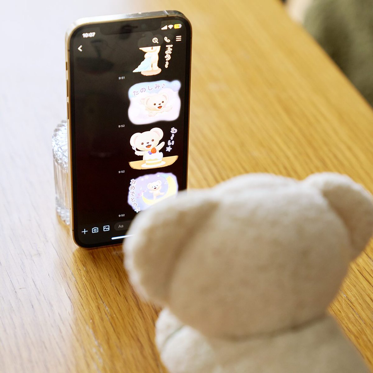 fafa_bear's tweet image. あたらしいすたんぷ、いっぱいつかってるよ～☆
かわいくてみんなにあぴーるだ♪