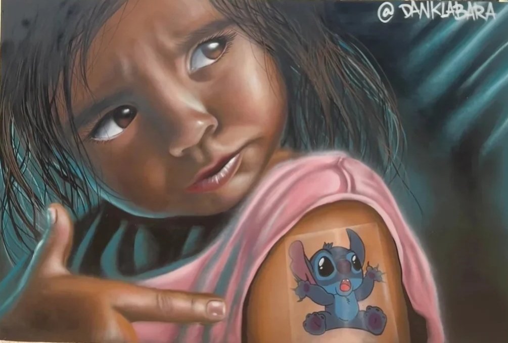 CapriceEnVie's tweet photo. Bonjour tout le monde !
#StreetArt
#danklabara
#stich 😍 https://t.co/gCVQDOtBeN