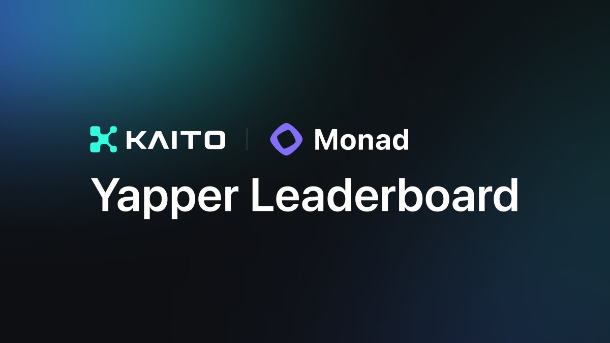 TopuWeb3's tweet image. Monad is coming strong, and the Yapper Leaderboard is now LIVE.

Keep grinding and gaining with @monad_xyz.

If you&apos;re a true Monad reply guy, drop a gMonad in the comments.

#YapperOnMonad #gMonadMode