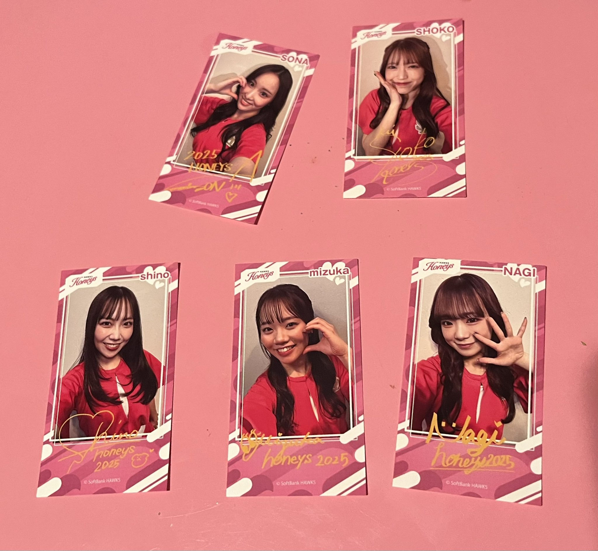 タカコレくじ ハニーズ 秋花 B賞 サイン入りたチェキ ハズレなしの