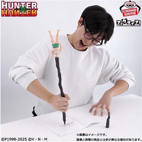 全長約60cm❕ 強制成長したゴンの長い髪を再現した ボールペンが