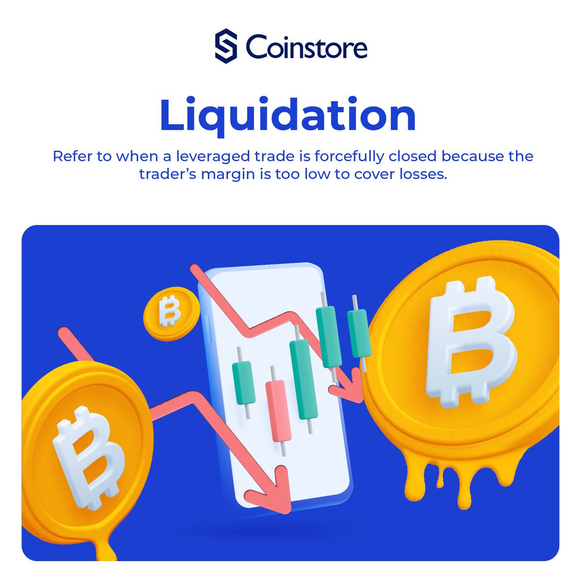📘 Crypto Dictionary: What is #Liquidation #crypto #dictionary #coinstore