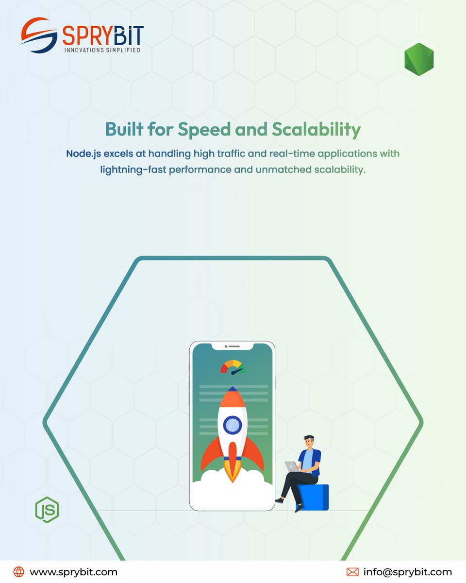 SpryBit's tweet image. 𝗪𝗵𝘆 𝗰𝗵𝗼𝗼𝘀𝗲 𝗡𝗼𝗱𝗲.𝗷𝘀 𝗳𝗼𝗿 𝘆𝗼𝘂𝗿 𝗻𝗲𝘅𝘁 𝗽𝗿𝗼𝗷𝗲𝗰𝘁?
Speed, scalability &amp;amp; real-time power—all in one!
✅ Build future-ready apps with 𝗦𝗽𝗿𝘆𝗕𝗶𝘁.

To know more: sprybit.com/nodejs-develop…

#NodeJSDevelopment #HireNodeJSDevelopers #SpryBit