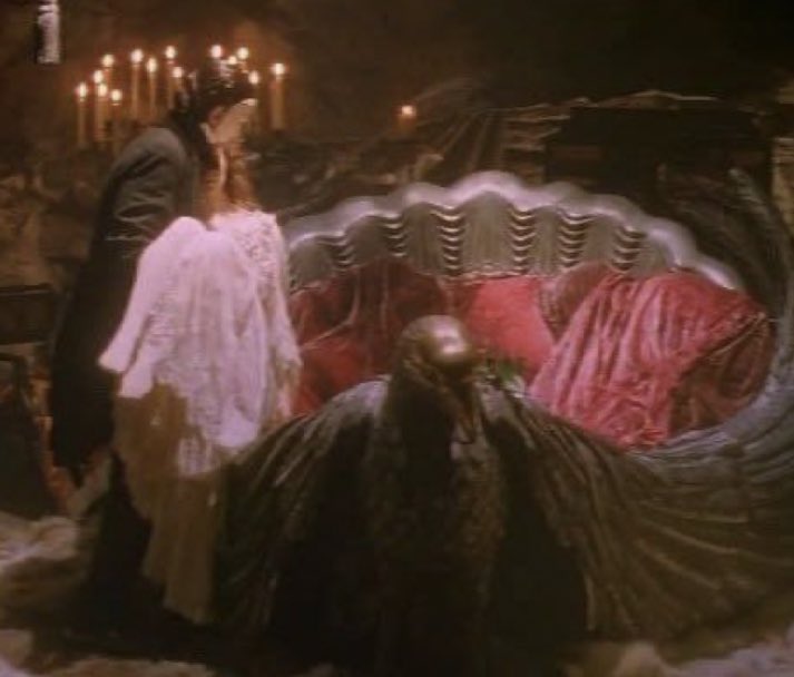the phantom of the opera cave bed (canopy &amp; all)