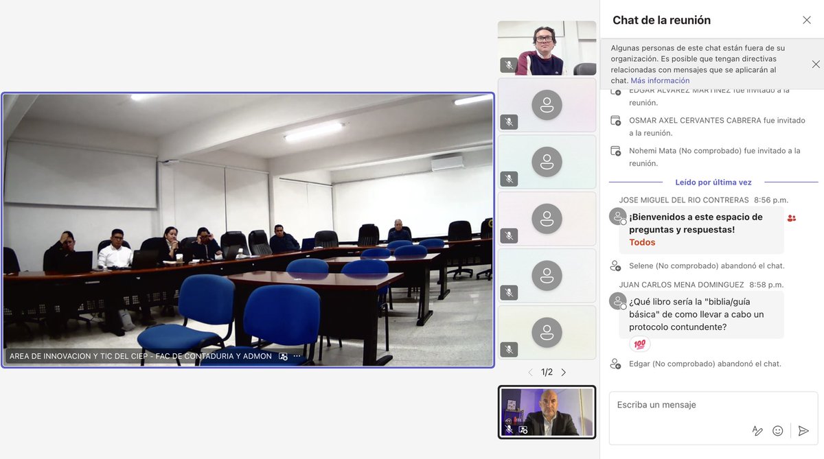 Gracias a la Facultad de Administración y Contabilidad por invitarme a dialogar con estudiantes de la maestría en Dirección Financiera sobre el valor del #protocolo en entornos corporativos.

Una charla enriquecedora la de hoy.