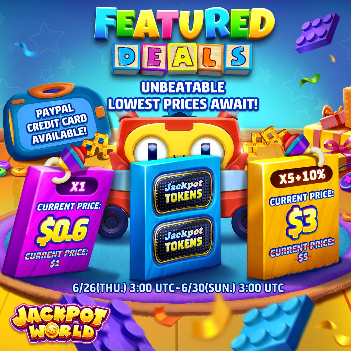 Jackpot World Casino tweet media