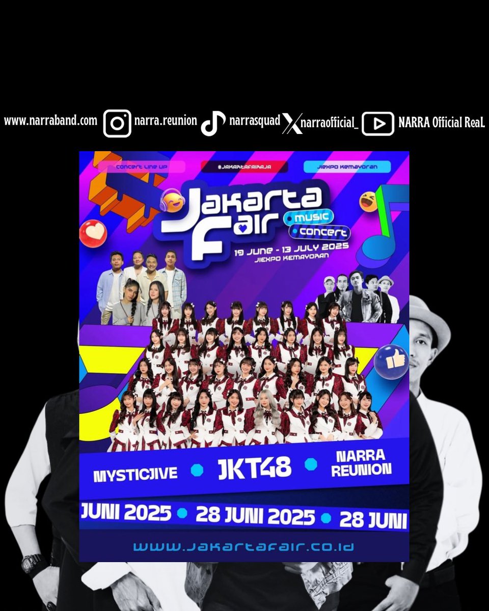 narraofficial_'s tweet photo. Hallo Narrative👋🏽

Siapkan energi kalian

See you🙌🏽
#narra #narrareunion #narrative https://t.co/wlfXpFWcGz