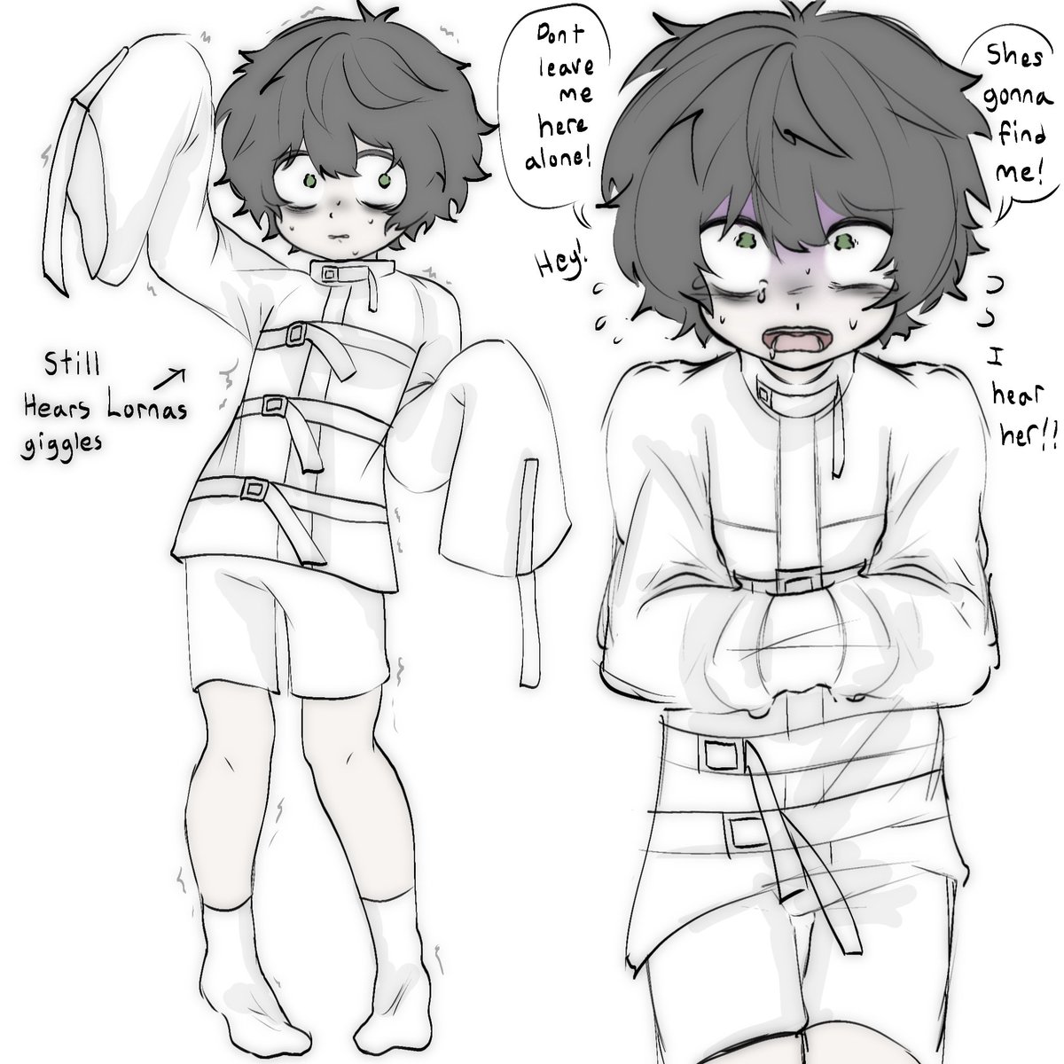 aunicornsashes's tweet image. he went crazy, developed PTSD oh no
#terriblemouse #robbie #fanart #art