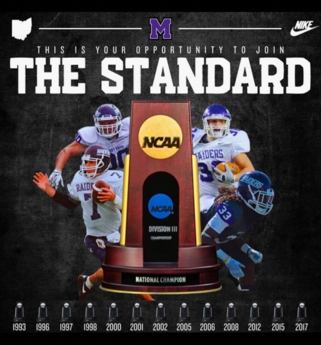 Cam Carter (@camc2026) on Twitter photo After a great conversation with <a href="/CoachGeoffDartt/">Geoff Dartt</a> I'm excited for the opportunity to join the standard <a href="/MountUnionFB/">Mount Union Football</a>.
<a href="/StXFB/">Bomber Football</a> <a href="/COACHSPECHT28/">Steve Specht</a> <a href="/CoachWoltz/">Coach Woltz</a> <a href="/coachrklotz18/">Robert Klotz</a> <a href="/RUNBYU/">COACH T, M.Ed., HSSCC, USAW,FMS</a> After a great conversation with <a href="/CoachGeoffDartt/">Geoff Dartt</a> I'm excited for the opportunity to join the standard <a href="/MountUnionFB/">Mount Union Football</a>.
<a href="/StXFB/">Bomber Football</a> <a href="/COACHSPECHT28/">Steve Specht</a> <a href="/CoachWoltz/">Coach Woltz</a> <a href="/coachrklotz18/">Robert Klotz</a> <a href="/RUNBYU/">COACH T, M.Ed., HSSCC, USAW,FMS</a>